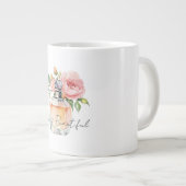Fles Pretty Peach Roses Parfum Grote Koffiekop (Voorkant rechts)
