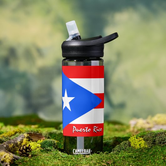 Fles Puerto Rico, patriottische Puerto Ricaanse vl (Buiten)