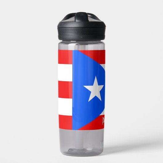 Fles Puerto Rico, patriottische Puerto Ricaanse vl (Voorkant)