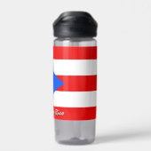 Fles Puerto Rico, patriottische Puerto Ricaanse vl (Achterkant)