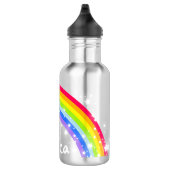 Fles regenboog rode kids drinkfles (Rechts)