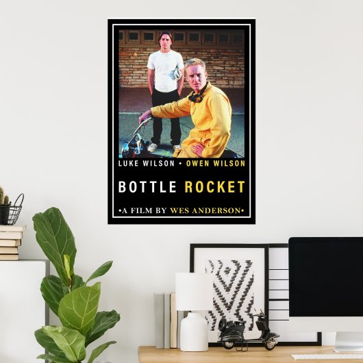 Fles Rocket Poster (Thuiskantoor)