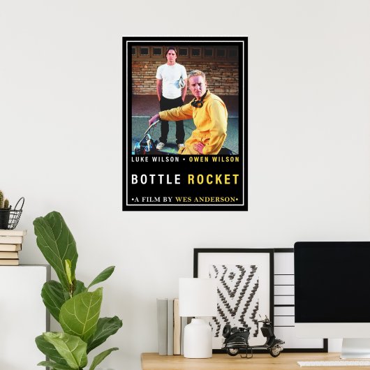 Fles Rocket Poster (Thuiskantoor)
