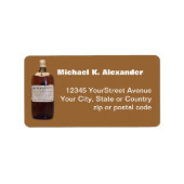  fles Scotch Whiskey Etiket (Voorkant)