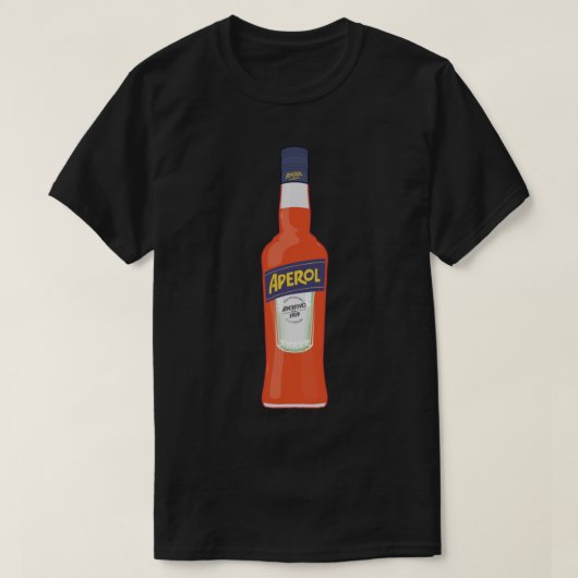 Fles van Aperol   T-shirt (Design voorkant)