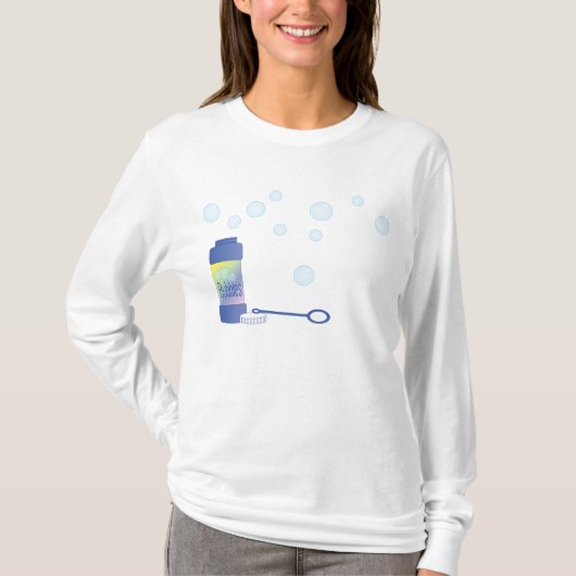 Fles van bubbels t-shirt (Voorkant)