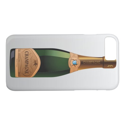 FLES VAN CHAMPAGNE Case-Mate iPhone CASE (Achterkant (Horizontaal))