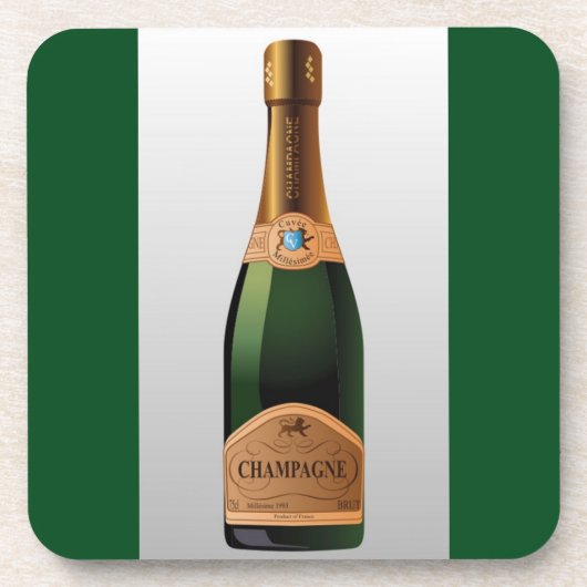 FLES VAN CHAMPAGNE ONDERZETTER (Voorkant)