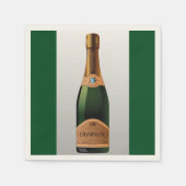 FLES VAN CHAMPAGNE SERVETTEN (Voorkant)