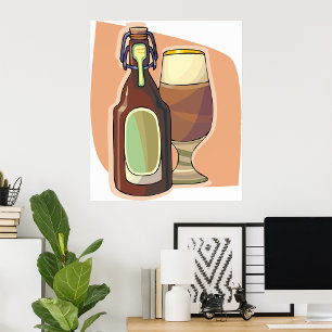 Fles van Drink Poster