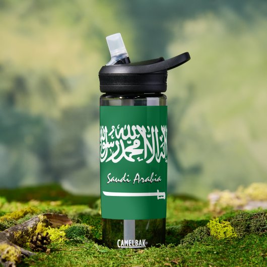 Fles van Saudi-Arabië, patriottische Saoedische vl (Buiten)
