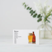 Fles van Visitekaartje van bier (Staand voorkant)