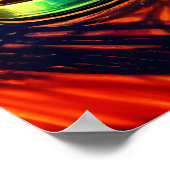 Fles van whisky en twee glazen flessen | AI Art Po Poster (Hoek)