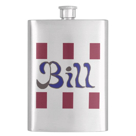 Fles voor Bill Heupfles (Voorkant)