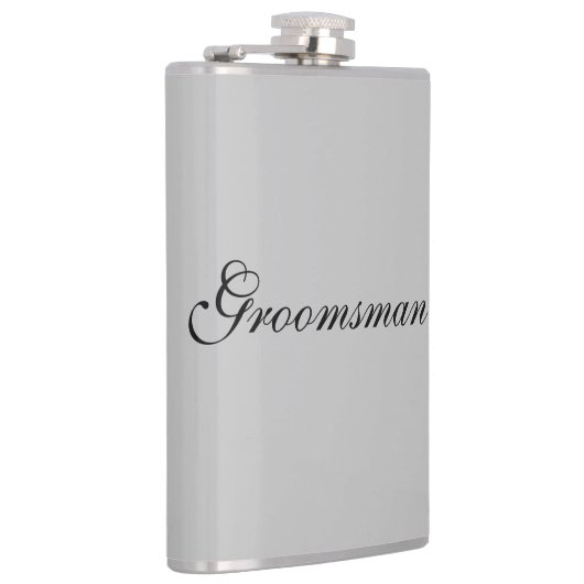 Fles voor de bruidsjonker heupfles (Rechts)