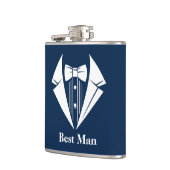 Fles voor de getuige heupfles (Links)