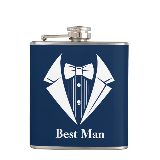 Fles voor de getuige heupfles (Voorkant)