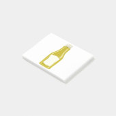 Fles voor mosterd of mayonaise post-it® notes (Schuin)