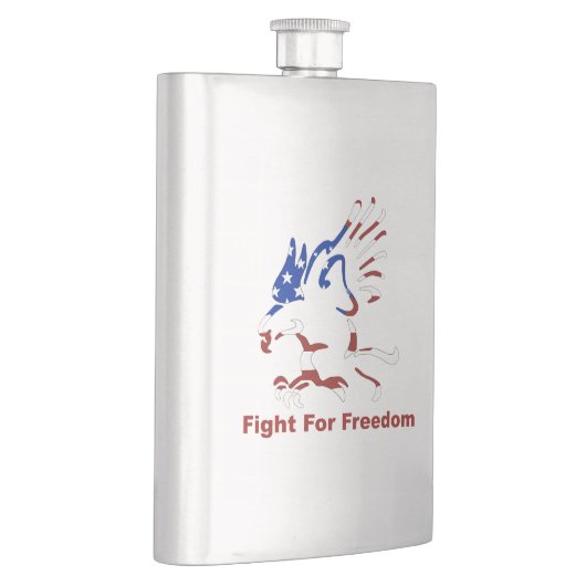 Fles voor vrijheid heupfles (Rechts)