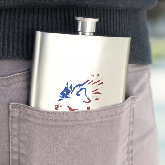 Fles voor vrijheid heupfles (Voorbeeld)