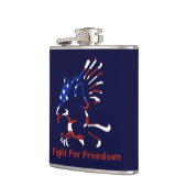 Fles voor vrijheid heupfles (Links)