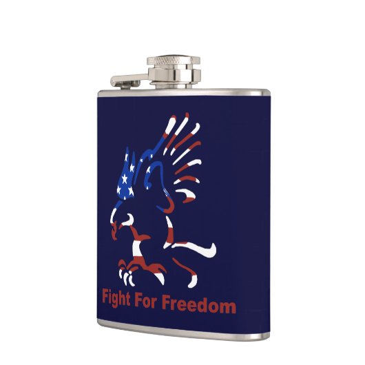 Fles voor vrijheid heupfles (Links)