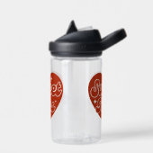 Fles voor zoete kus water (Links)