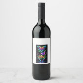 Fles Wijn Etiket (Voorkant)