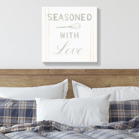 Flésack Kitchen VII Canvas Afdruk (Insitu (Slaapkamer))