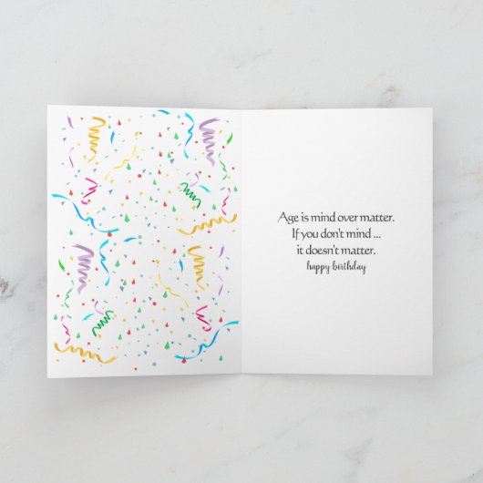 Flesdag voor Confetti wijn Kaart (Binnen)