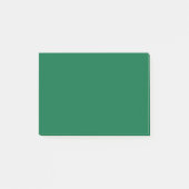 Flesgroen Effen Kleur | Klassiek | Elegant Post-it® Notes (Voorkant)