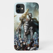 Flesh and Steel V1 design iPhone case (Achterkant)