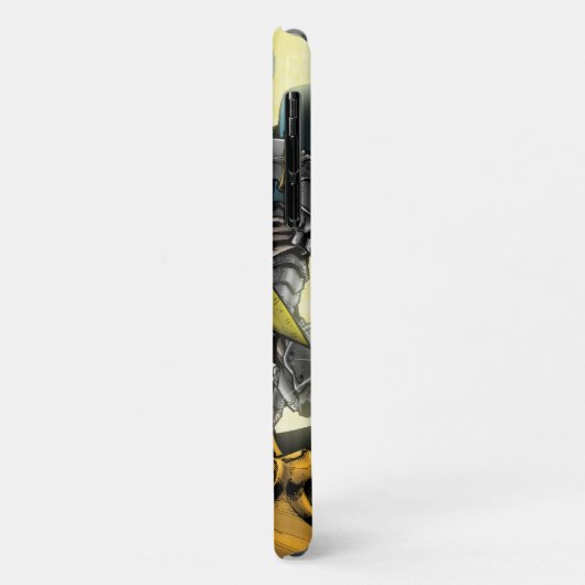 Flesh and Steel V2 design iPhone case (Achterkant/links)