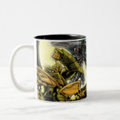 Flesh and Steel V2 design koffieontwerp mok (Links)