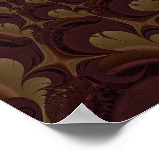 Flesh Beauful Abstract Fine Art Fractal Poster (Hoek)