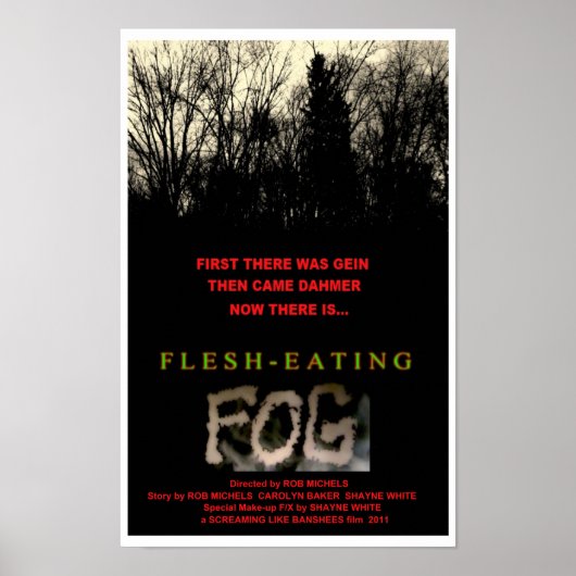 FLESH-EAT FOG-POSTER POSTER (Voorkant)