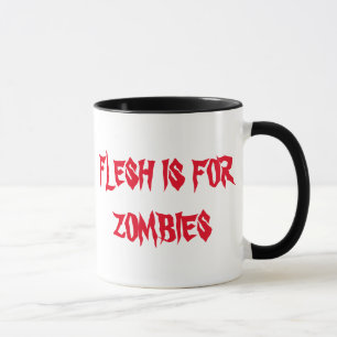 FLESH IS VOOR MOK VAN ZOMBIES