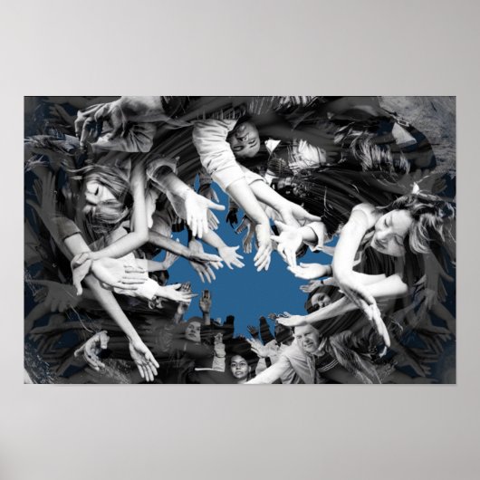 Flesh Tornado Wall Art Print Poster Spiderly (Voorkant)