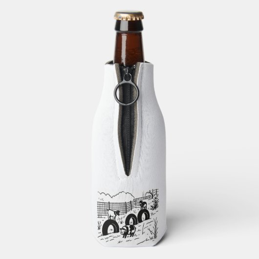 Fleshouder Flesjeskoeler (Fles Achterkant)