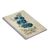flesje dubbel Larkspur Notitieboek (Rechterzijde)