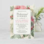  flesje Elegant repetitie Dinner Kaart (Staand voorkant)