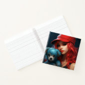 Flesje en hond -4 notitieboek (Binnen)