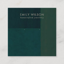 FLESJE GROENE KLEURENBLOK STUD OORBEL DISPLAY KAAR