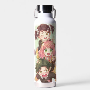 flesje met animatie waterfles