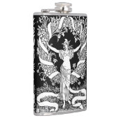  flesje met vinylwatten heupfles (Rechts)