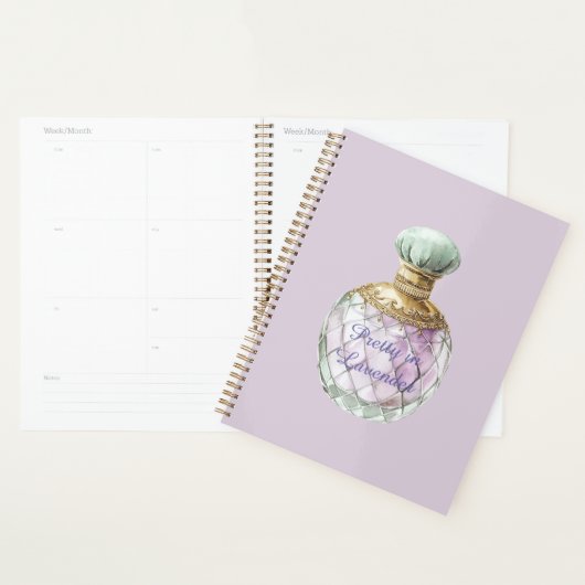 Flesje Pretty in Lavender parfum Planner (Display)