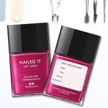 Flesje Roze Nagellak Nagelsalon Afspraak