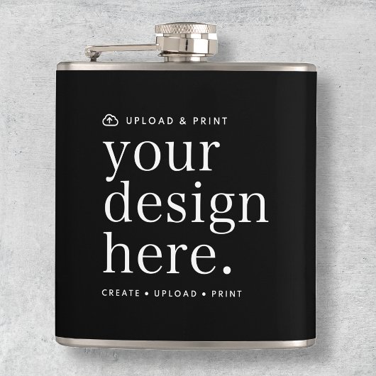 Flesje Uw ontwerp upload 180ml Heupfles
