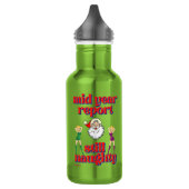 flesje van roestvrij staal "STILL NAUGHTY" Waterfles (Links)