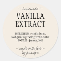 Flesje vanille-extract Thuisgemaakte drank Crème i